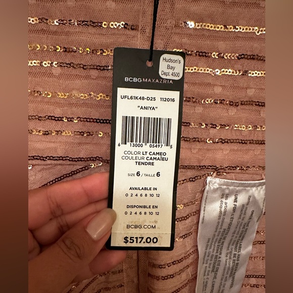 BCBGMAXAZRIA Aniya Dress NWOT - Picture 9 of 11